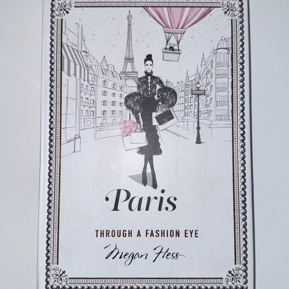 Paris Fashion Eye Wall Art - Black and White